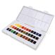 Набір акварельних фарб для подорожей Sennelier серії La Petite Aquarelle, 36 кольорів, напівкювета, пластиковий пенал N331682.00 зображення 1 з 3