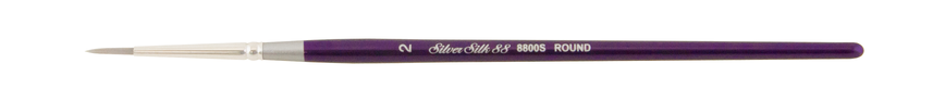 Кисть Silver Brush 8800S Silver Silk 88 синтетика круглая №2 (2 мм)