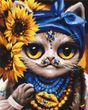 Картина по номерам Творческая Кошка &copy;Марианна Пащук, 40х50 см, Brushme