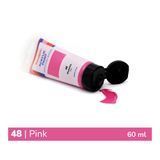 Фарба акрилова глянцева, Рожева, 60 мл, Brushme