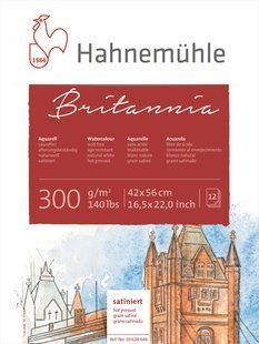 Альбом-склейка для акварели Britannia, 42х56 см, 300 г/м&sup2;, CP, 12 листов, Hahnemuhle