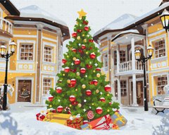 Картина за номерами Головна новорічна красуня, 40x50 см, Brushme