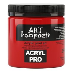 Акриловая краска ART Kompozit, красный устойчивый (259), 430 мл