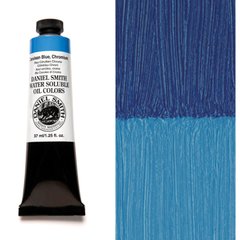 Фарба олійна Daniel Smith водорозчинна 37 мл Cerulean Blue, Chromium