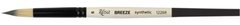Кисть Breeze 1226R, №6, cинтетика, круглая, короткая ручка, Rosa