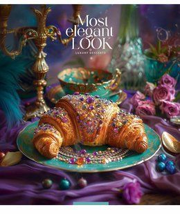 Тетрадь общая Luxury desserts А5, 96 листов в клетку, Star