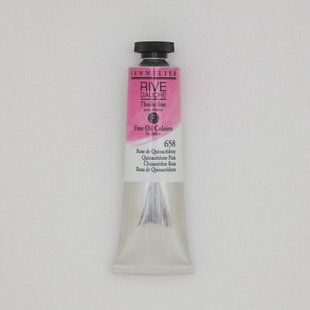 Масляная краска Rive gauche, 40 мл, Хинакридоновый розовый (Quinacridone Pink)