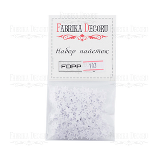 Набор пайеток для украшения и декорирования №103, Fabrika Decoru