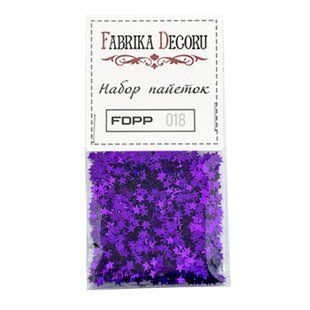 Набор пайеток для украшения и декорирования №018, Fabrika Decoru