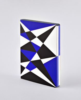 Блокнот Graphic L, Kaleidoscope, 16,5х22 см, 120 г/м², 128 аркушів, Nuuna