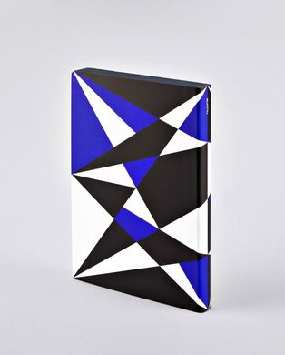 Блокнот Graphic L, Kaleidoscope, 16,5х22 см, 120 г/м², 128 листов, Nuuna