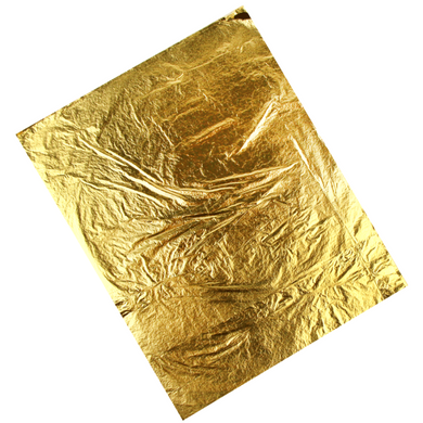 Поталь свободная Золото №2, 16х16 см, в картонном буклете, 10 листов, Nazionale