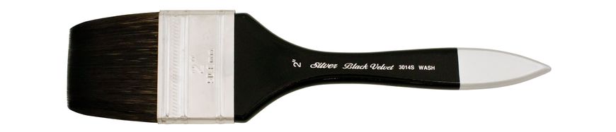 Кисть Silver Brush Black Velvet 3014S белка+синтетика флейц №2