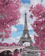Картина по номерам Магнолии в Париже, 40x50 см, Brushme