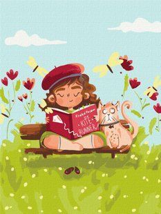 Картина по номерам Фея на каникулах &copy;Yana Kozak, 30х40 см, Brushme