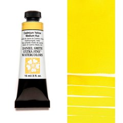 Краска акварельная Daniel Smith 15 мл Cadmium Yellow Medium Hue