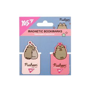 Набір закладок магнітних Pusheen, висікання, 2 штуки, Yes