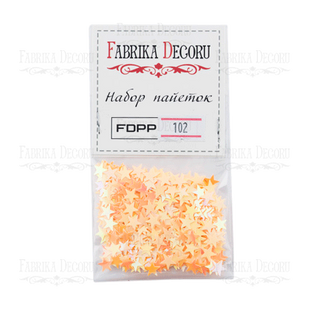 Набор пайеток для украшения и декорирования №102, Fabrika Decoru