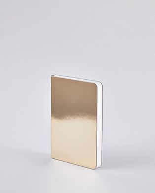 Блокнот Shiny Starlet S, Gold, 10,8x15 см, 120 г/м², 88 аркушів, Nuuna