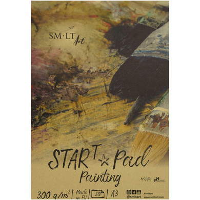Альбом-склейка Start T Mixed Media А3, 300 г/м2, 20 листов, Smiltainis