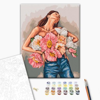 Картина по номерам Изящная весна &copy;Дарья Михайлишина, 40х50 см, Brushme