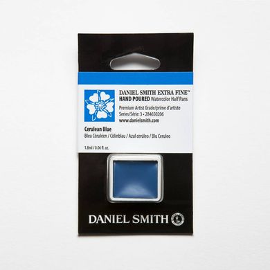 Краска акварельная Daniel Smith полукювета 1,8 мл Cerulean Blue