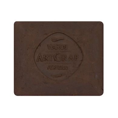 Прессованный водорастворимый пигмент Viarco ArtGraf Tailor Shape Brown коричневый 4,45x5,08 см