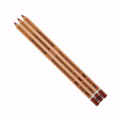 Набір олівців для рисунку, Сангіна олійна середня, 3 штуки, Cretacolor