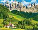 Картина по номерам Домик в Альпах, 40x50 см, Brushme BS21692 фото 1 с 3