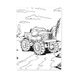 Розмальовка Monster Truck, А4, 12 сторінок, 1Вересня 4823091910739 зображення 3 з 3