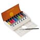 Набор акварельных красок L'Aquarelle Sennelier Travel box, 8 цветов, тубы по 10 мл, 1 кисть, пластиковый пенал-палитра N131642.00 фото 1 с 3