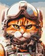 Картина по номерам Котик главный пилот &copy; Марианна Пащук, 40х50 см, Brushme