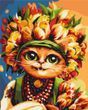 Картина по номерам Весенняя кошка &copy;Марианна Пащук, 40х50 см, Brushme