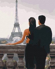 Картина по номерам Желанный Париж, 40x50 см, Brushme