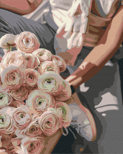 Картина за номерами Cтильний букет, 40х50 см, Brushme