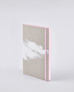 Блокнот Inspiration Book M, Cloud Pink, 13,5х20 см, 120 г/м², 88 листов, Nuuna