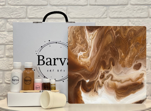 Набір Fluid Art Box Кварц, 30 см, квадрат, Barva