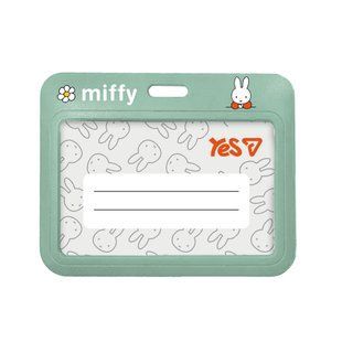 Бейдж горизонтальний Yes Miffy, без стрічки, слайдер