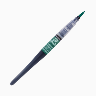 Ручка-кисть с чернилами Sennelier Ink Brush, лесной зелёный (Forest Green)