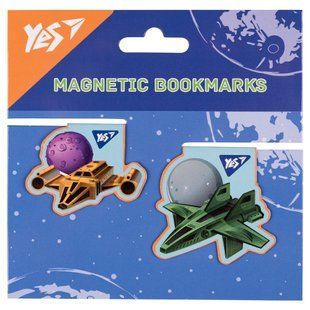Набор закладок магнитных Super Space, 2 штуки, Yes