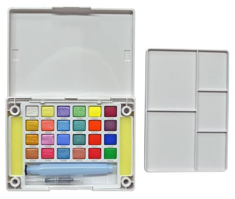 Набір акварелі Koi Sketch Box Creative Art Colors, 24 кольори, Sakura