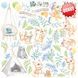 Набор бумаги для скрапбукинга Funny fox boy, 20x20 см, 200 г/м&sup2;, двусторонняя, 10 листов, Fabrika Decoru PM-FDSP-02104-FD фото 13 с 13