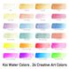 Набор акварели Koi Sketch Box Creative Art Colors, 24 цвета, Sakura 084511316812 фото 7 с 12