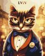 Картина за номерами Котик Мер &copy;Маріанна Пащук, 40х50 см, Brushme