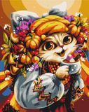 Картина по номерам Сентябрьская кошка &copy; Марианна Пащук, 40х50 см, Brushme