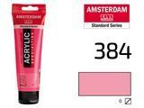 Краска акриловая AMSTERDAM, (384) Отражающий розовый, 20 мл, Royal Talens