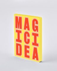 Блокнот Graphic L, Magic Idea, 16,5х22 см, 120 г/м², 128 аркушів, Nuuna