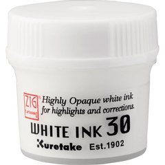 Туш White Ink, 30 г, Kuretake