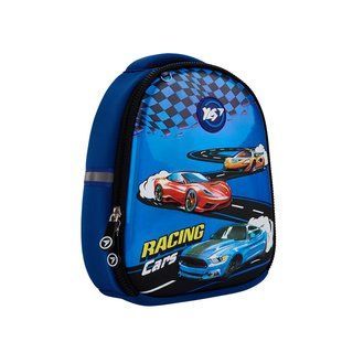 Рюкзак дитячий K-33 Racing Cars, синій, Yes