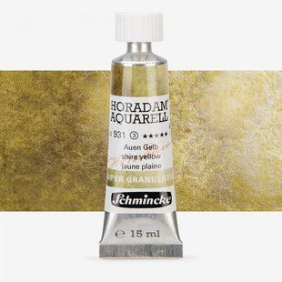 Фарба акварельна Schmincke Horadam Aquarell 15 мл Shire Yellow 931 супергрануляція